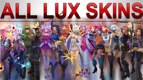 quantas skins tem a lux.